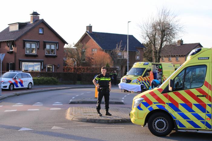 Man op e-bike gewond na val