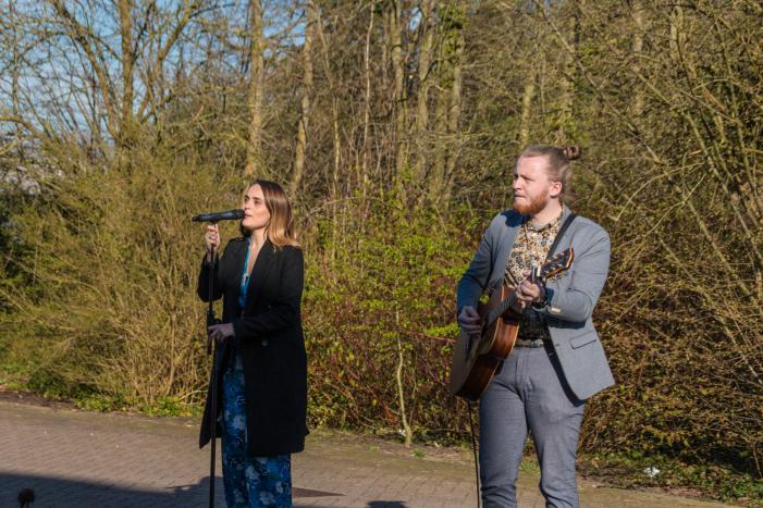 Muzikale optredens in verzorgingshuizen