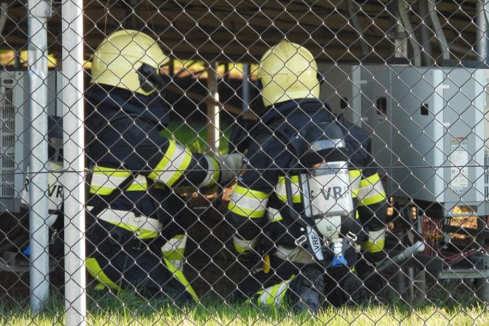 Brand in transformatoren zonnepanelenveld LontZon