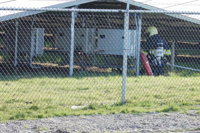 Brand in transformatoren zonnepanelenveld LontZon