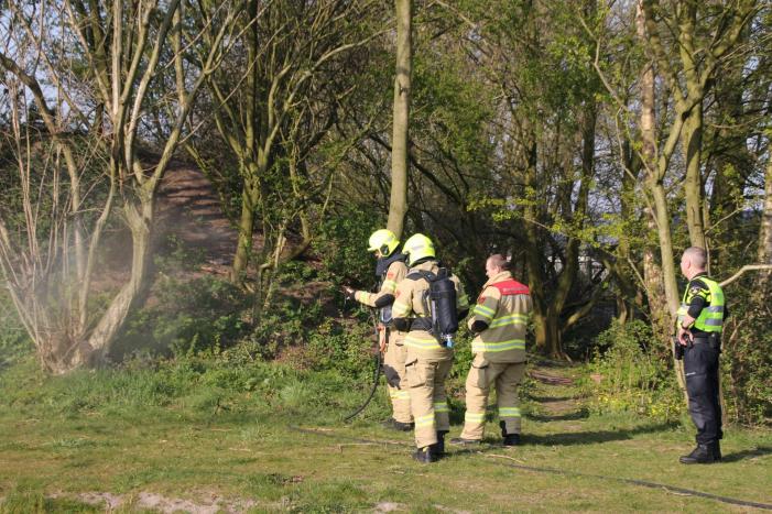 Brand in bosschage