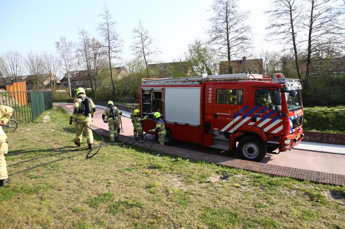 Brand in bosschage