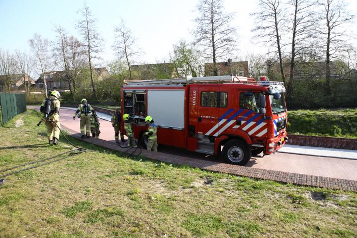 Brand in bosschage
