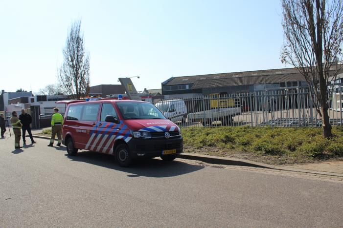 Day after grote brand Mari Jacobs timmerfabriek op industrieterrein