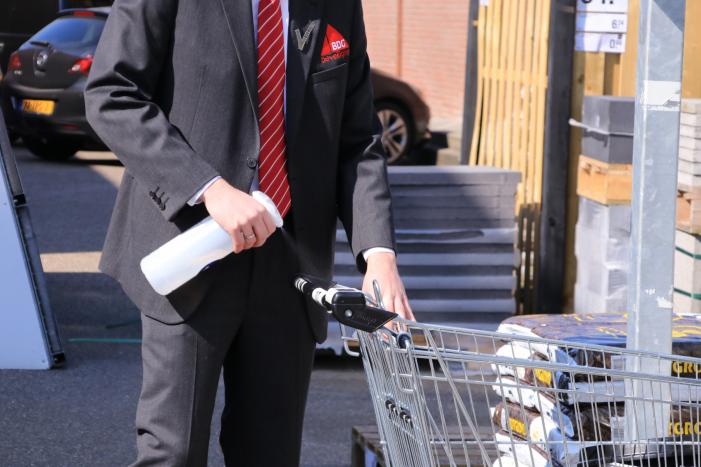 Beveiliging bij bouwmarkt Karwei voorkomt ongeregelheden