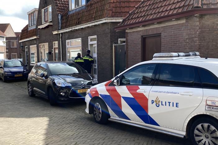 Politie zet woning af na incident