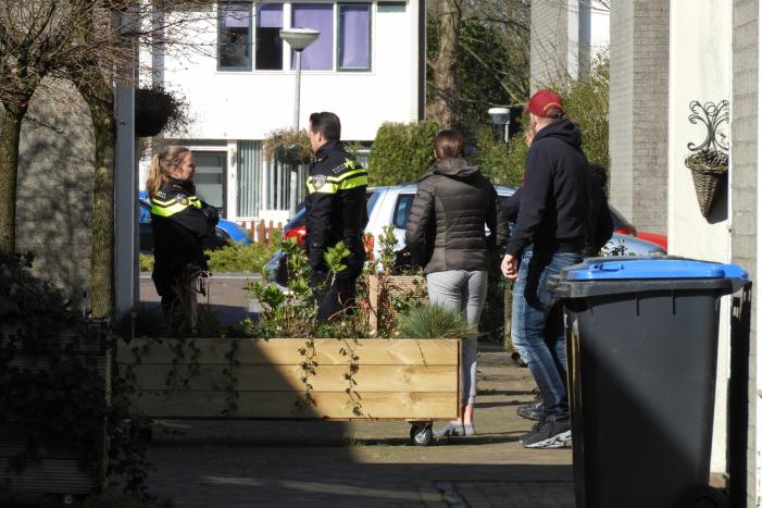 Brand in keuken van woning