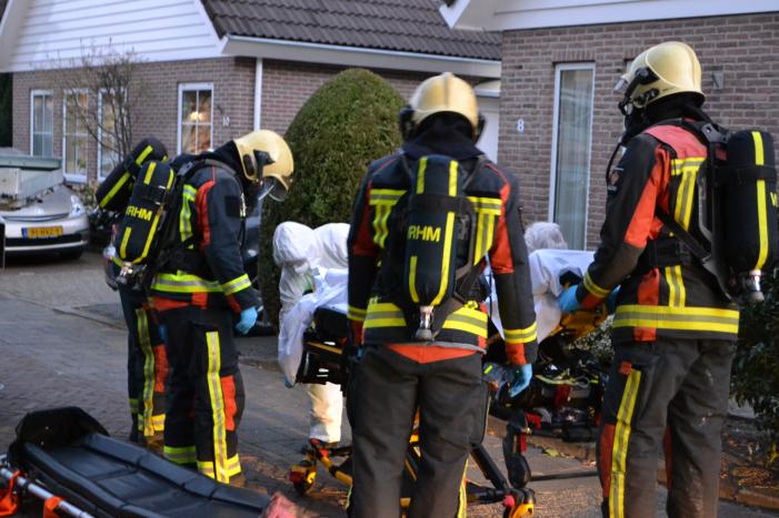 Brandweer komt te hulp bij afhijsing coronapatient