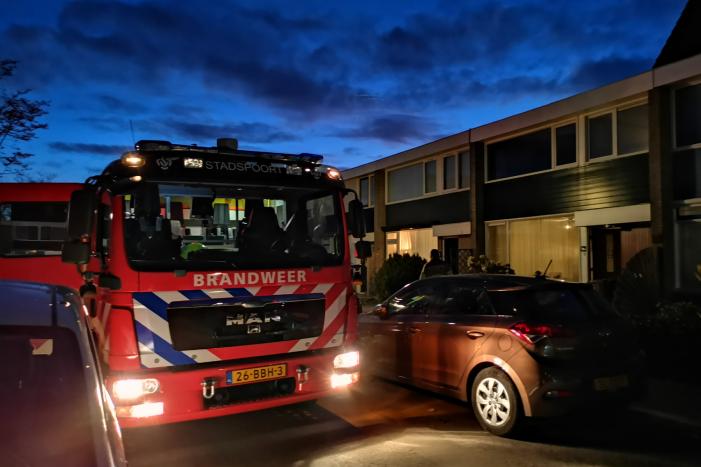 Koolmonoxide-alarm gaat af in woning