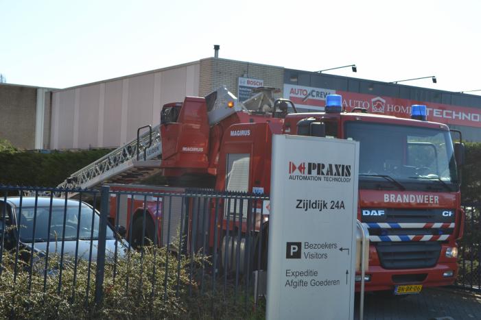 Veel rook door verbrande accu's bij Praxis Automation Technology