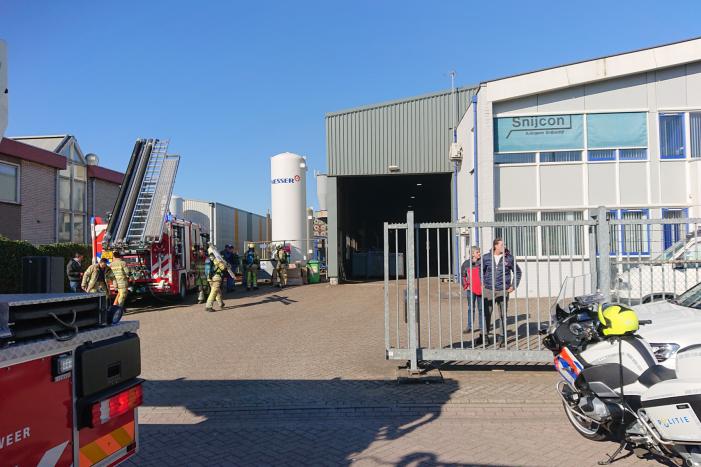 Brand in bedrijfspand Snijcon op industrieterrein Remmerden