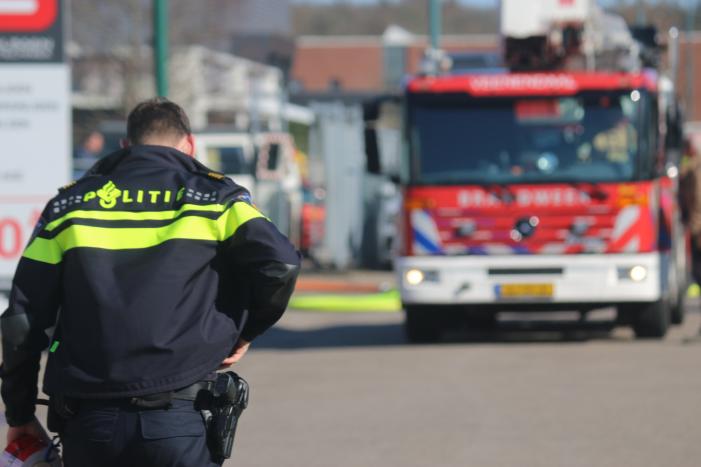 Brand in bedrijfspand Snijcon op industrieterrein Remmerden