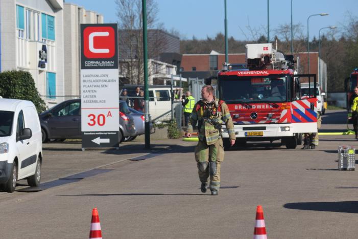 Brand in bedrijfspand Snijcon op industrieterrein Remmerden