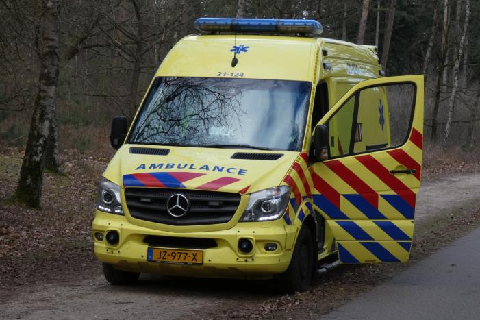 Fietsster gewond na val