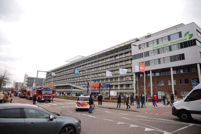Eerbetoon aan zorgpersoneel Groene Hart Ziekenhuis