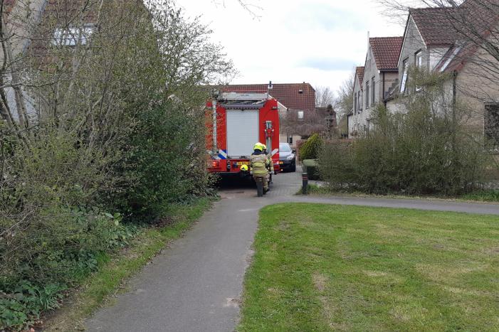 Man gewond bij brand in woning