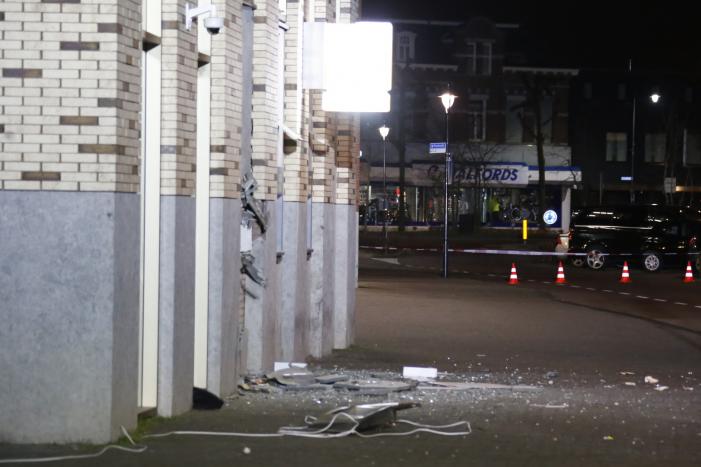 Stortautomaat Rabobank opgeblazen