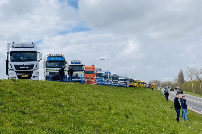 Eerbetoon aan overleden berger Arno de Heus