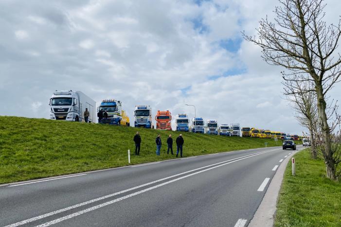 Eerbetoon aan overleden berger Arno de Heus