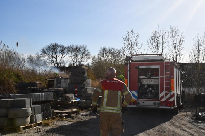 Buitenbrand op Industrieterrein Kickersbloem