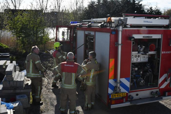 Buitenbrand op Industrieterrein Kickersbloem