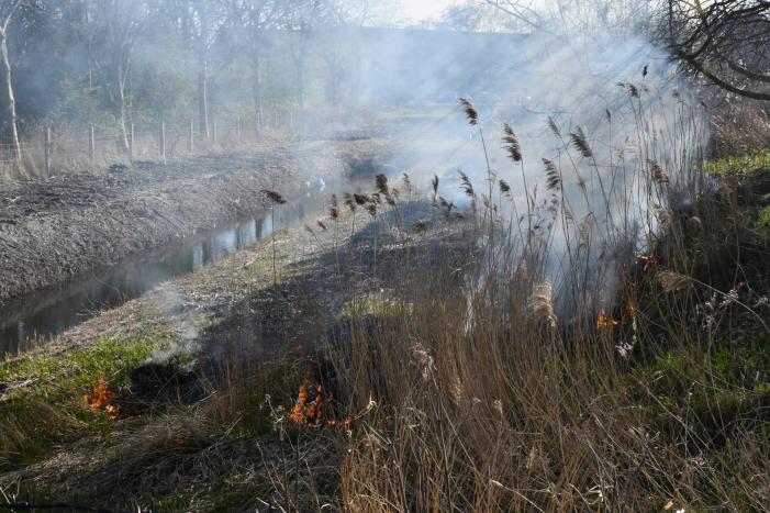 Buitenbrand op Industrieterrein Kickersbloem