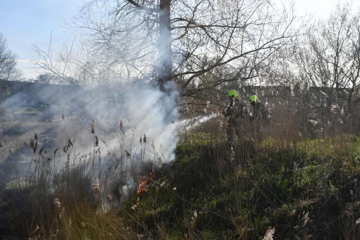 Buitenbrand op Industrieterrein Kickersbloem