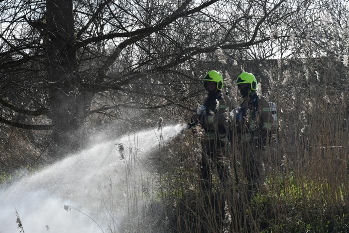 Buitenbrand op Industrieterrein Kickersbloem