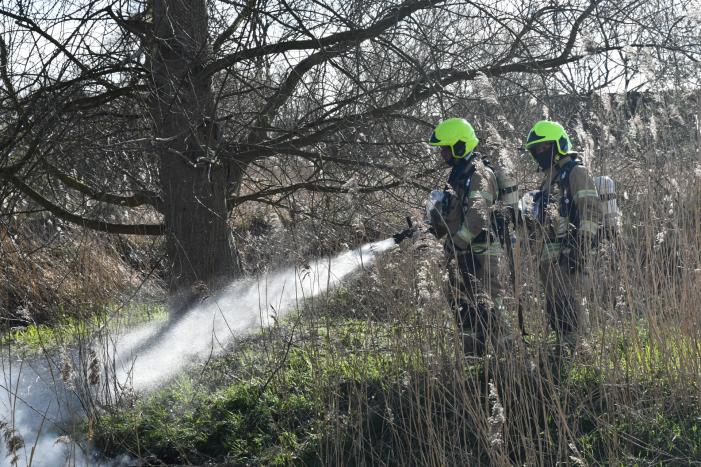 Buitenbrand op Industrieterrein Kickersbloem