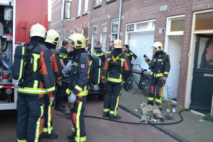 Hanglamp veroorzaakt brand in woning
