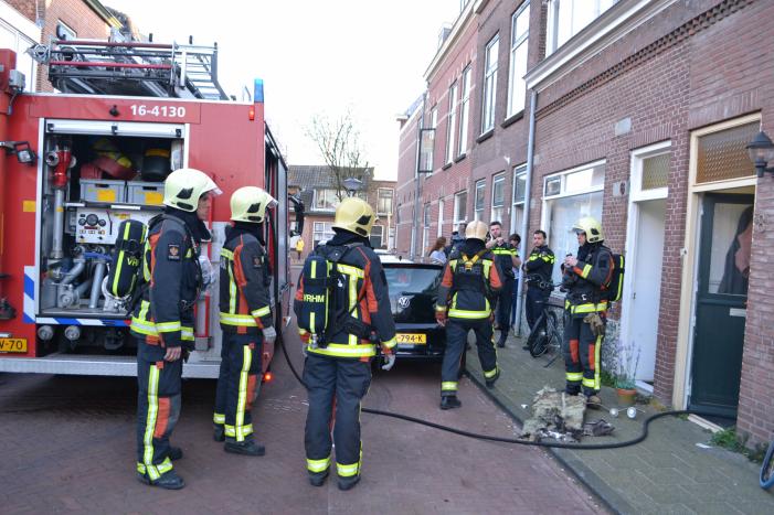 Hanglamp veroorzaakt brand in woning