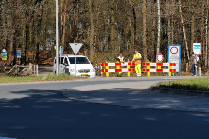 Parkeerplaatsen Ginkelse Heide afgesloten