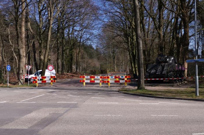 Parkeerplaatsen Ginkelse Heide afgesloten