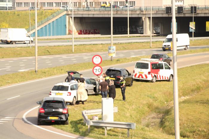 Aanrijding met meerdere voertuigen