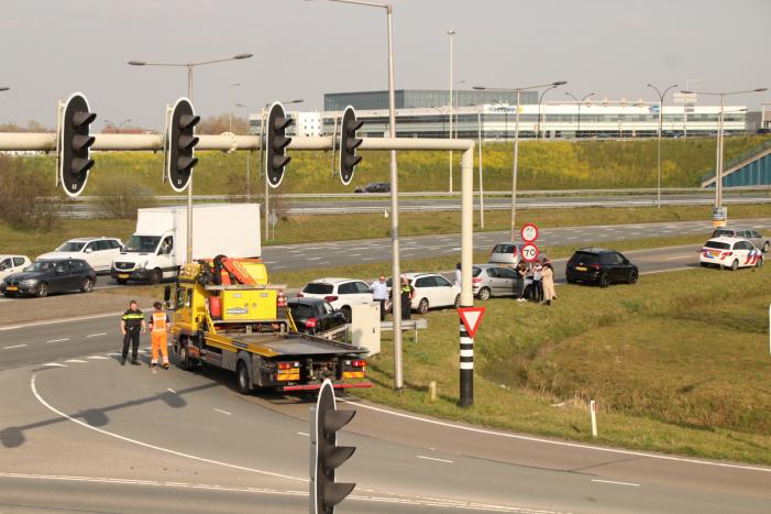 Aanrijding met meerdere voertuigen