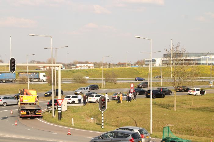 Aanrijding met meerdere voertuigen