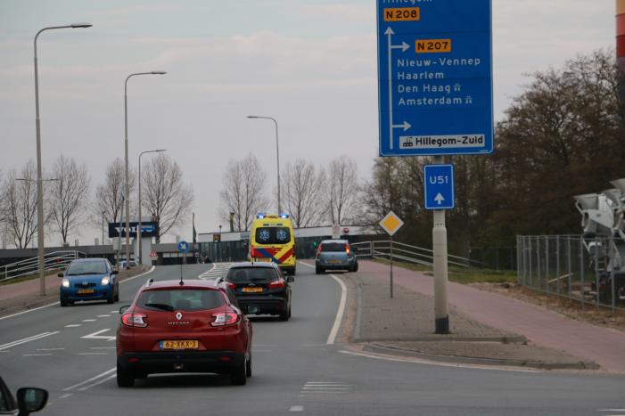 Fietser gewond na aanrijding met auto