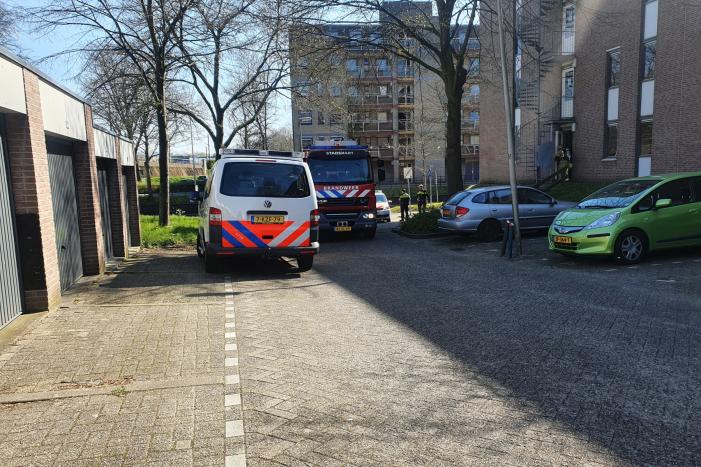 Gaslucht waargenomen in flat