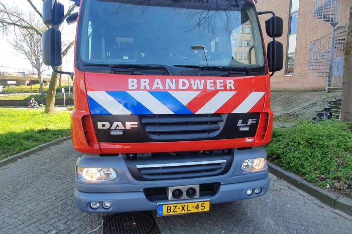 Gaslucht waargenomen in flat