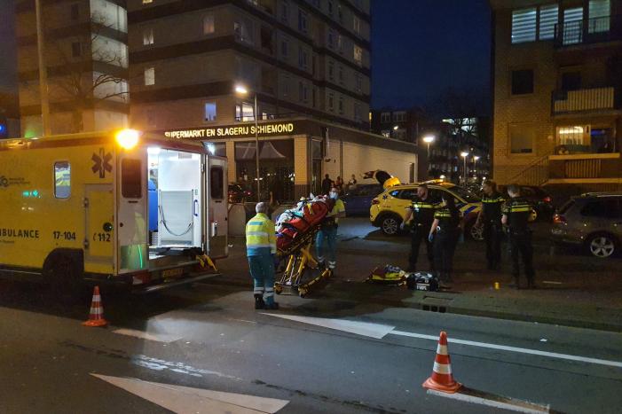 Twee gewonden na valpartij met scooter