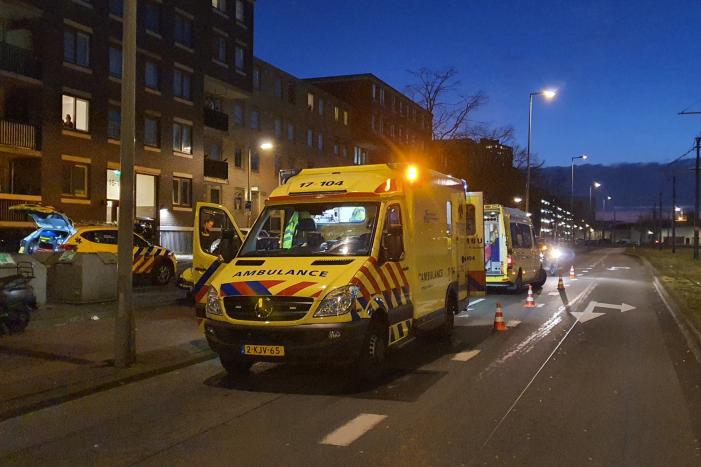 Twee gewonden na valpartij met scooter