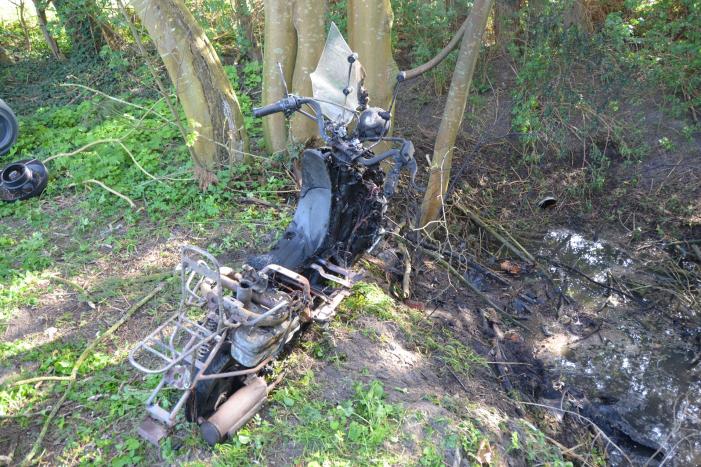 Brand naast LPG tank Tinq tankstation