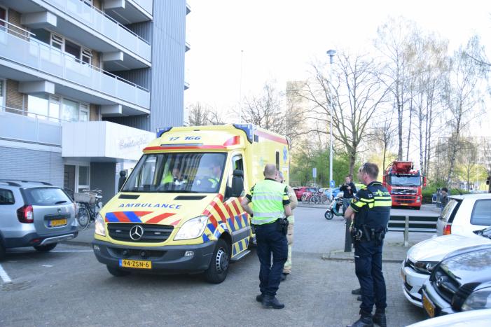 Gewonde bij brand in appartement