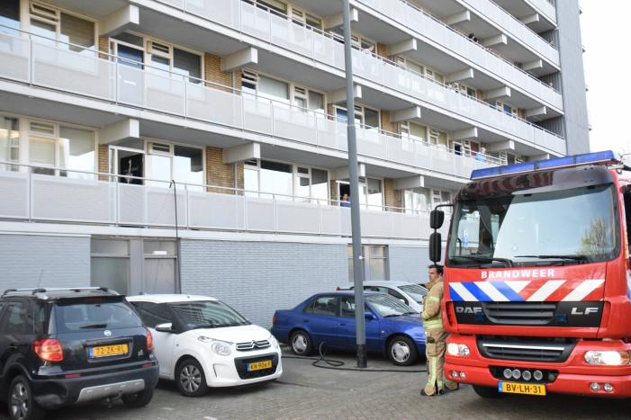 Gewonde bij brand in appartement