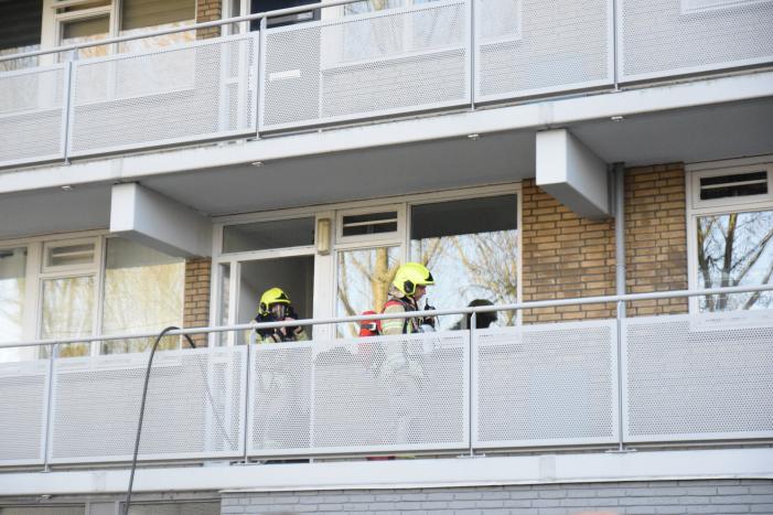 Gewonde bij brand in appartement