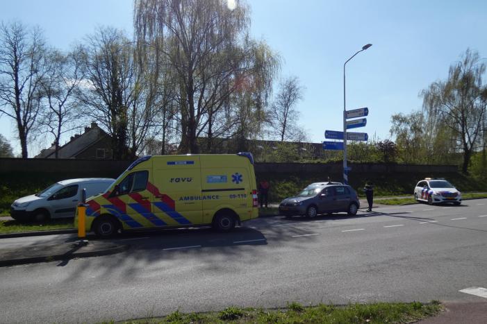 Fietser gewond bij aanrijding met auto