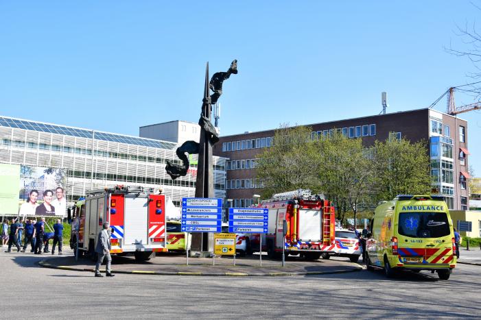 Eerbetoon aan zorgpersoneel