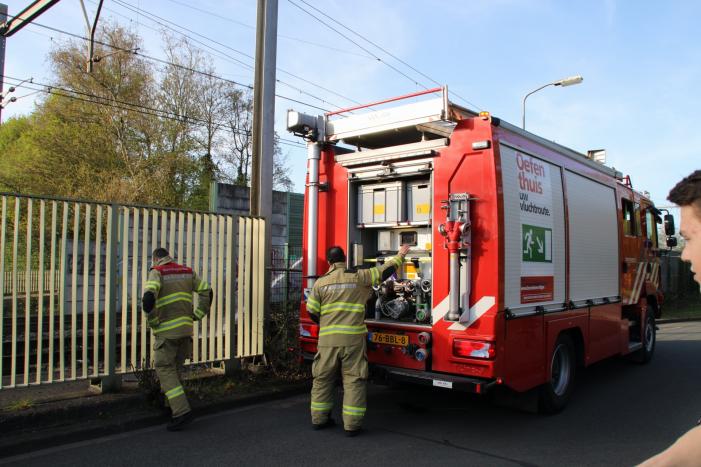 Treinverkeer tijdelijk gestremd door brandende spoorbiels