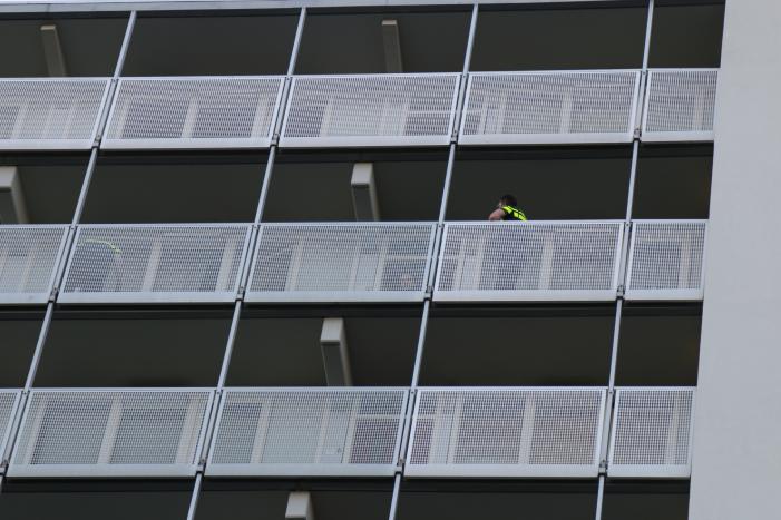 Flinke inzet vanwege waterschade in flatwoning