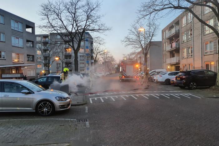 Forse rookontwikkeling bij ondergrondse containerbrand